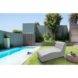 DOMO collection Soleil Relaxliege silber