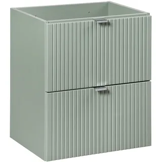 Waschtischunterschrank 50 cm, grün, NEWPORT-56-GREEN - Grün
