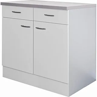 Flex-Well Unterschrank Wito 80 x 60 x 85,5 cm Weiß
