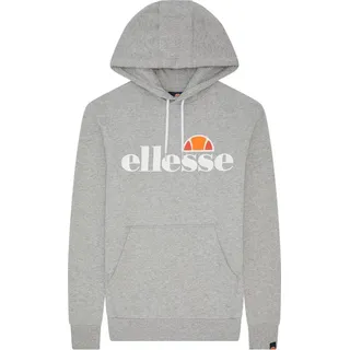 ellesse Damen Hoodie TORICES - Sweater, Sweatshirt, Pullover, Kapuze, Logo Print Grau 2XS - Grau