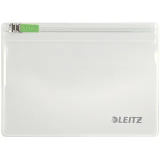 Leitz 2er-Pack Zip-Beutel (geeignet für Reiseutensilien, Gr. XS,