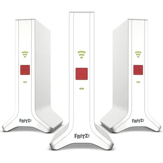 AVM FRITZ!Mesh Set 4200 1733 Mbps Rot/Weiß 20003107