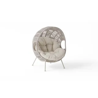 Suns Nuna Egg Chair Aluminium/Rope inkl. Kissen