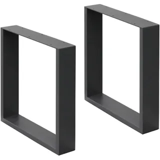 ECD Germany Tischbeine 30 x 43 cm