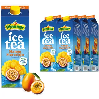 Pfanner Eistee Mango, Maracuja 6x 2,0 l)