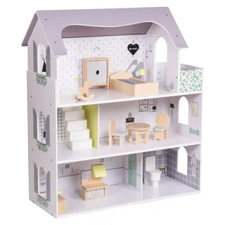 Coemo Puppenhaus Anna Villa möbliert 3 Etagen