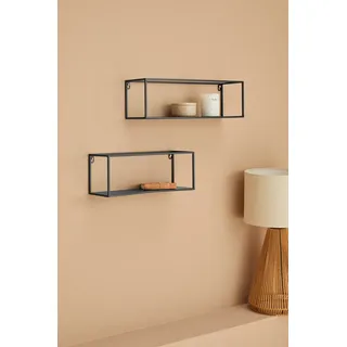 LeGer Home by Lena Gercke Deko-Wandregal Berit Set 2 Stk. schwarz