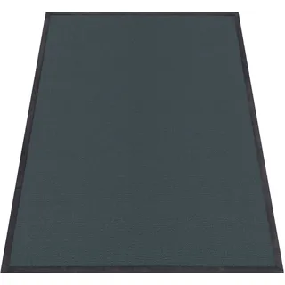 Paco Home Teppich »Tatami 475«, rechteckig, 24 mm Höhe, Kurzflor, Uni-Farben, mit Memory Foam, waschbar Paco Home schwarz B: 200 cm   1 St.