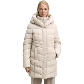 TOM TAILOR Damen Puffer-Mantel im 2-in-1-Look