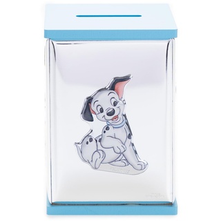 Valenti & Co – Disney Baby – Gebühr der 101 – Kinder-Spardose aus Buntem Silber, Geschenkidee für Kinder