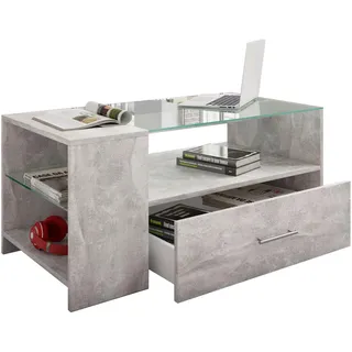 VCM Tindala Grau Holz 100 x 45 x 50 cm