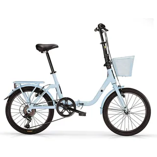 MBM Klapprad 20 Zoll KANGAROO, Farbe: blau, 6-Gang Kettenschaltung - Hellblau