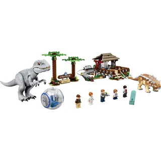 LEGO 75941 Jurassic World Indominus Rex vs. Ankylosaurus, Spielzeug für Mädchen und Jungen ab 8 Jahre mit Dinosaurier-Figuren und Gyrosphäre