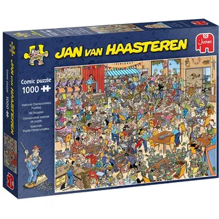 JUMBO Spiele Jan van Haasteren – Puzzle-Meisterschaften – ab 12 Jahren – Comic Puzzle, 19090, Mehrfarben