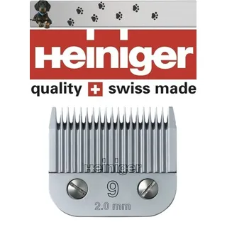 HEINIGER SCHERKOPF SIZE 9/2,0 MM SAPHIR - SHAPHIRSTYLE - SAPHIRCORD / MOSER