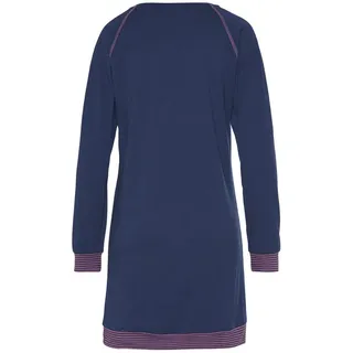 VIVANCE DREAMS Damen Nachthemd jeansblau-meliert Gr.32/34