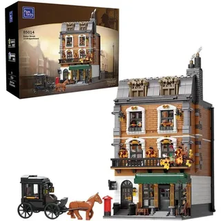 pantasy Sherlock Holmes Bausatz Baker Street 221B Apartment 3086-tlg.
