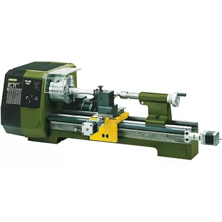 Proxxon Präzisionsdrehmaschine PD 400/CNC-ready (550 W, höhenverstellbare Halteelemente, 3-Backen-Drehfutter, ohne Steuerung) 24504