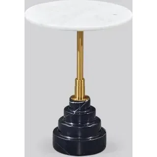 Beistell Tische Wohnzimmer Rund Hochwertig Modern luxus Couchtisch Marmor