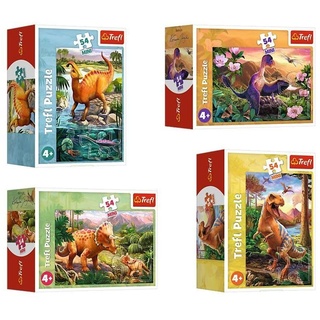 Trefl 54194" 54 Mini - Außergewöhnliche Dinosaurier