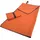 Mikrofaser Handtuch mit Reißverschluss 80 x 180 cm papaya
