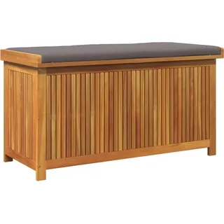 vidaXL Outdoor-Kissenbox 113x50x60,5 cm Massivholz Akazie - Braun