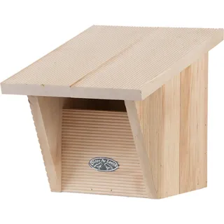Esschert Design Nistkasten Rotkehlchen in Geschenkverpackung, Hängend / Freistehend, Holz, Holz, 204 mm, 252 mm, 210 mm - Braun