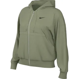 Nike DQ5758-386 W NSW PHNX FLC FZ OS Hoodie Sweatshirt Damen Oil Green/Black Größe 2XS