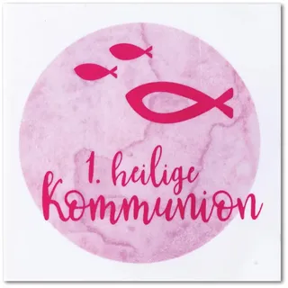 Rayher Wachsmotiv Watercolor Heilige Kommunion Ø 6,7 cm
