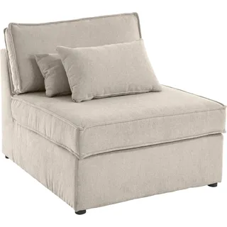 OTTO home Sofa-Mittelelement »Florid« als Teil eines Modulsofas,, fester Sitzkomfort, auch in Cord, beige