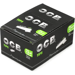 OCB 9001 Filter Tips 25 Heftchen, 50 Blatt