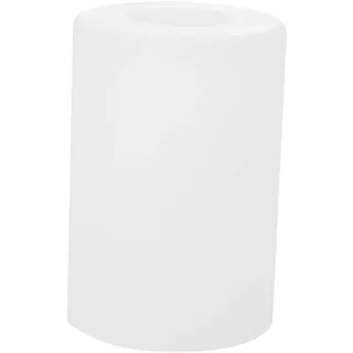 BAZEITFLOW Lampenschirm Glas Zylinder E27 Ersatzglas Für Tischlampe Pendelleuchte Milchglas Für Weiche Lichtverteilung 7.09X3.94X3.94In 1Pc