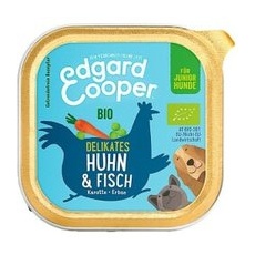 Edgard & Cooper Junior Bio 17x100g Delikates Huhn & Fisch