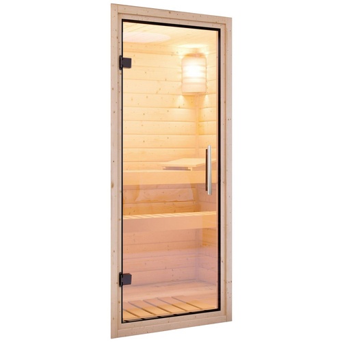 Bild von Sauna Sonja Fronteinstieg, Ofen 9 kW integr. Strg«, beige