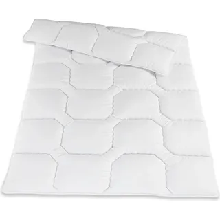 Traumhaft gut schlafen Softline - Steppbett, verschiedene Wärmestufen, Allergikergeeignet, Ausführung: Steppbett, Größe: 155 x 220 cm