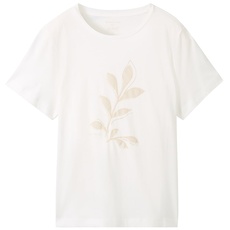 Bild Damen T-Shirt mit Print, Whisper White, L
