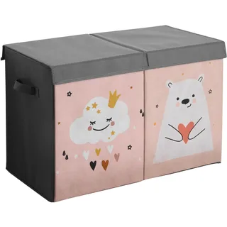 Navaris Aufbewahrungsbox 62 x 33 x 40 cm 1-tlg. pink
