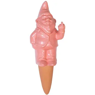 FISURA - Selbstbewässerung für originelle Pflanzen, automatische Bewässerung mit lustiger Form, Gießkanne für Zimmerpflanzen, Fassungsvermögen 100 ml, Material: Terracotta (Rosa)