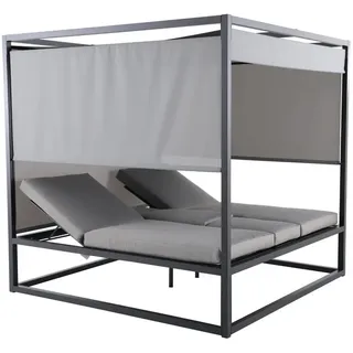 MWH Cubico Daybed mit Hubtisch Aluminium