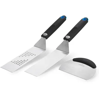 Napoleon Plancha Größe 3-teilig Edelstahl schwarz