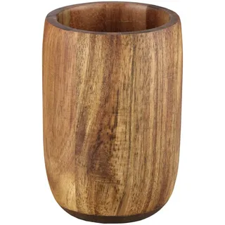 KLEINE WOLKE Zahnputzbecher »Moss«, braun