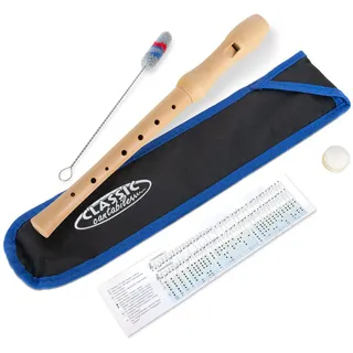 Classic Cantabile Stella Blockflöte Ahorn Deutsche Griffweise