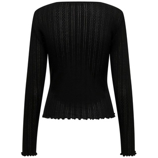 Only ONLCARLOTTA L/S Top NOOS JRS Black S