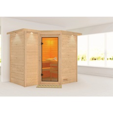 Bild Sauna Sahib 2 LED-Dachkranz Natur