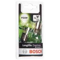 Bild von Bosch P21W Longlife Daytime Fahrzeuglampen - 12 V 21 W BA15s - 2 Stücke
