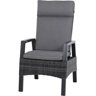 Siena Garden Taranto Sessel 57 x 61 x 80 cm grau