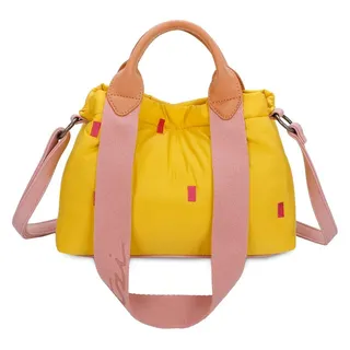 Fritzi aus Preußen Izzy Mini Pink Puffy Nylon Crossbody Bag Sun