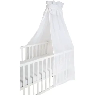 Roba Betthimmel weiß , Textil , 250x160x0.5 cm , Babymöbel & Kindermöbel, Babyzimmer, Babybetten