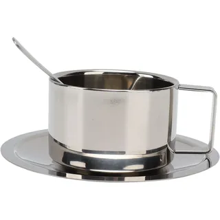 Isoliertes Kaffeetassen-Set, Edelstahl-Latte-Cappuccino-Teetasse, Vielseitig Einsetzbar, Einfach, Modern, Schön, Praktisch für Zuhause (200 ml)