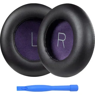 MMobiel Ersatz Ohrpolster für Plantronics BackBeat PRO 1 - Protein PU Kopfhörer Ohrpolster Ersatzpolster - Schwarz